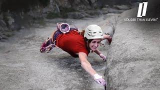 FIRST FEMALE ASCENT of 'China Doll' (5.14a R) | ft. Heather Weidner