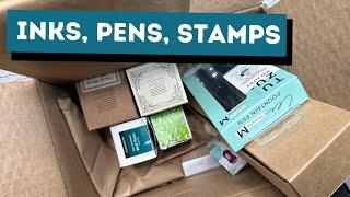 Unboxing My July Stationery Stash