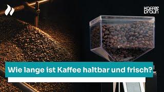 Kaffeeröster erklärt: Frische Kaffeebohnen: Wie lange ist Kaffee haltbar und frisch? | roastmarket