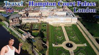 Hampton Court Palace amazing view