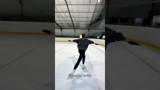 Простая связка для раскатки) Уровень Варя(пре-бронза) #каталочки #каток #фигуристка #figureskating