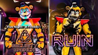 FNAF Security Breach + RUIN DLC | ALL ENDINGS | Full Game Walkthrough | No Commentary