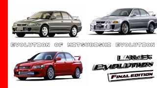 The Evolution Of Mitsubishi Evolution