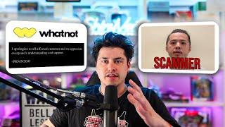 SCAMMER CAUGHT Resealing Prismatic Evolutions Packs On Whatnot