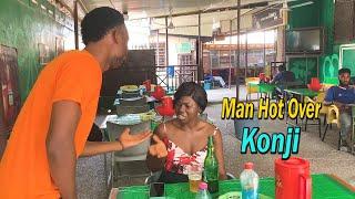 Man Hot Over Konji