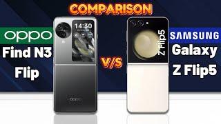 OPPO Find N3 Flip vs Samsung Galaxy Z Flip 5 : Which Phone is Best