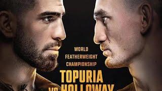 ILIA TOPURIA VS MAX HOLLOWAY UFC 308