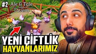 HAYVAN ÇİFTLİĞİ KURDUK! TAVERNA'YI BÜYÜTÜYORUZ! ALE & TALE TAVERN @SASUKEPubgMobile  | Barış Can