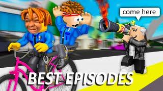 POLICE VS ROBBER 6  (BEST EPISODES COMPILATION) ROBLOX Brookhaven RP - FUNNY MOMENTS