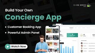 Best On-Demand Concierge Service App | Concierge Mobile App Development | Code Brew Labs