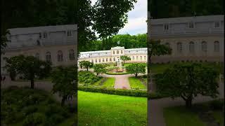 Петергоф, пасмурный денёк оттеняет разноцветье блистательной столицы фонтанов! #спб #петергоф
