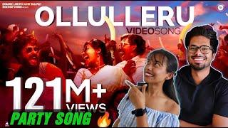 OLLULLERU Malayalam Dance Song Reaction  Ajagajantharam | Justin Varghese ft Praseetha Chalakudy