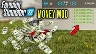 MONEY TOOL - MONEY CHEAT - Farming Simulator 22 Mods #1 | Radex