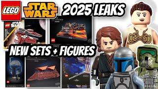 LEGO Star Wars 2025 Leaks UPDATE Anakin, UCS Jabba Sailbarge, Jango