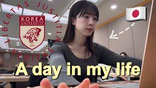 kr/jp) 韓国大学院留学生のリアルな1日vlog | 일본인 유학생의 리얼한 하루