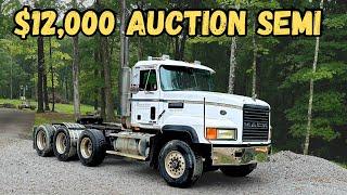 I Bought a Cheap Semi at the Auction. (How bad can it be?)