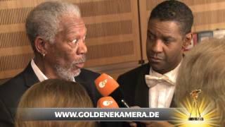 Interview mit Morgan Freeman und Denzel Washington - Goldene Kamera 2012