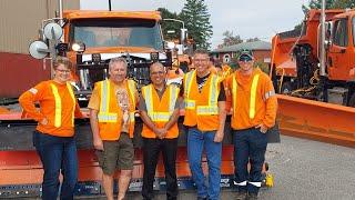 Getting ready to plow Kingston's streets