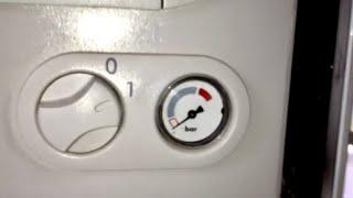 How to fix low pressure on Vaillant eco tech plus boiler. F75