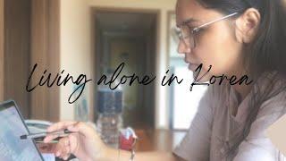 Living alone in Korea - Quarantined edition + room tour| Indian in korea