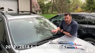 Subaru Forester HOW TO: Replace Windshield Wiper (2013-2018 SJ)