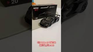 McLaren Senna scale 1/64 Mini GT #isgaming #unboxing #minigt #hotwheels #mclaren #diecast #scale164