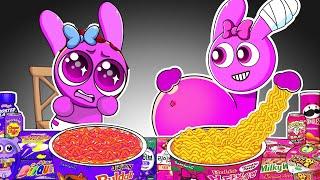 Incredibox Sprunki - PINK Pregnant & Baby PINK Convenience Store Food | Incredibox MUKBANG