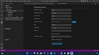 Connect Oracle with visual Studio Code