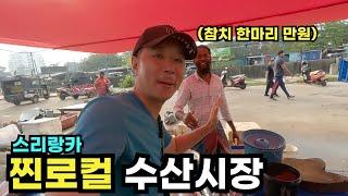 날 것 그대로의 스리랑카 수산시장 - 스리랑카 여행(18)