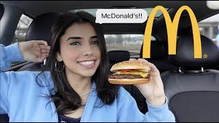WHAT I ATE AT MCDONALDS TODAY (3500+ CALS MUKBANG)