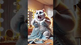 Chubby Cat’s Hilarious Journey to Become a Top Model! #Cat #aicat #catstory #AI