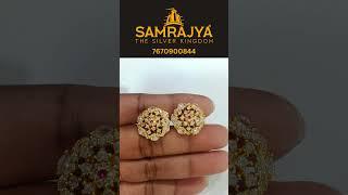 earrings SAMRAJYA THE SILVER KINGDOM