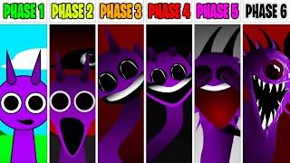 True Phases in Incredibox Sprunki - Phase 1 VS Phase 2 VS Phase 3 VS Phase 4 VS Phase 5 VS Phase 6