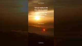 Virtual Horizons #VirtualReality #Imagination #TechAdventure #youtubeshorts #quote