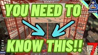 7 days to die 1.1 The only horde base you will ever need!!