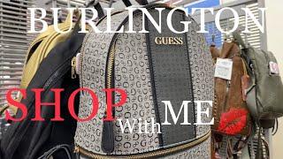 SHOP WITH ME AT BURLINGTON ! LUXURY & DESIGNER BAGS, MICHAEL KORS COATS & BOOTS & MORE 