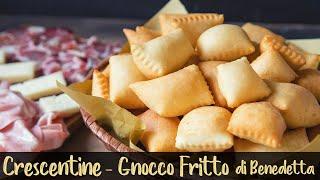 CRESCENTINE - HOMEMADE FRIED GNOCCO BY BENEDETTA - Easy Recipe Without Lard