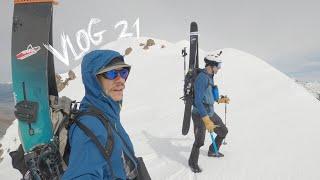 Spring Ski Touring abandoned Ski Field, Mt Potts, New Zealand