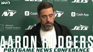 Aaron Rodgers on Jets missing the playoffs for 14 straight years: 'I've started for one year' | SNY