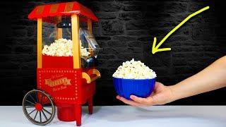 The MINI POPCORN MACHINE | Smallest Popcorn Maker in the World