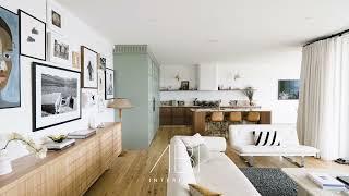 Brushed Brass Enhances a Mid-Century-Inspired Home | ABI Interiors