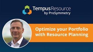 Optimize your Portfolio with Resource Planning