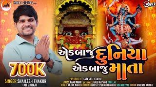 એક બાજુ દુનિયા એક બાજુ માતા || Shailesh Thakor Meghraj New Mataji Song 2024||@HavajDigital