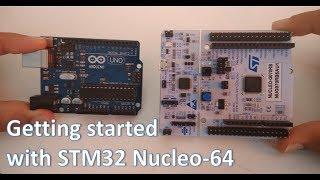 Getting started with STM32 Nucleo-64 ARM Cortex M0+ board.