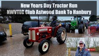 New Year's Day Tractor Run NWVTEC Club Astwood Bank to Hanbury