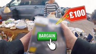 Would YOU Walk Past This FREE MONEY At The Car Boot Sale?