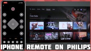 Philips TV remote for iPhone [iPhone as Philips remote]! Philips Smart TV app connection tutorial!