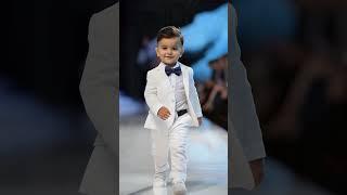 Adorable Baby Fashion Show #babymodel #cute #fashionshow #babystyle #ai #catwalk