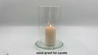 JX3149 Candle Chimney Glass Cylinder