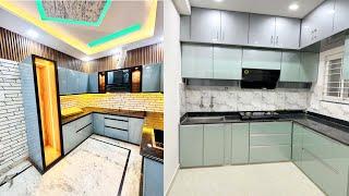 New Modular Kitchen Design 2025 | Kitchen cabinet color trends | Kitchen interior design ideas 2025